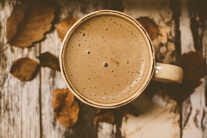 chocolate flavored espresso beverage