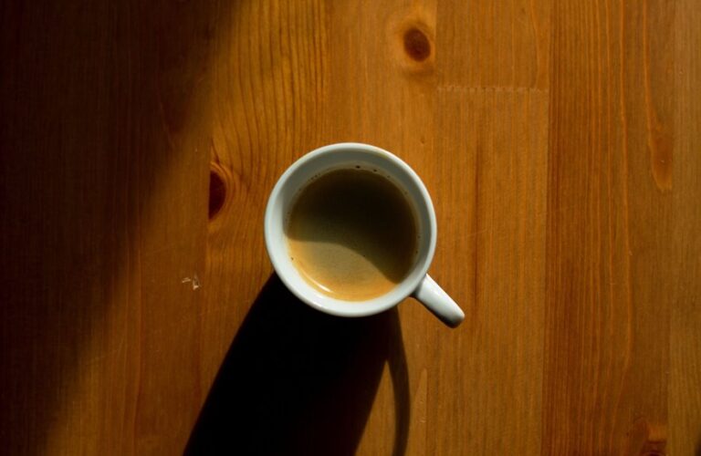 coffee strength and texture