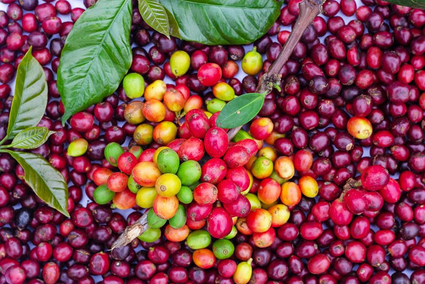 from seedling to roasted bean